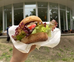 ハンバーガセット（夕食）