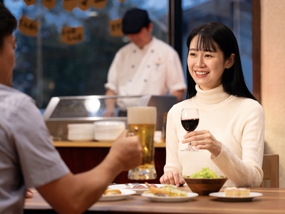 【タイムセール】最大30％OFF！＜2食付＞◇五感で楽しむ信州ビュッフェ◇心躍るライブキッチンへ