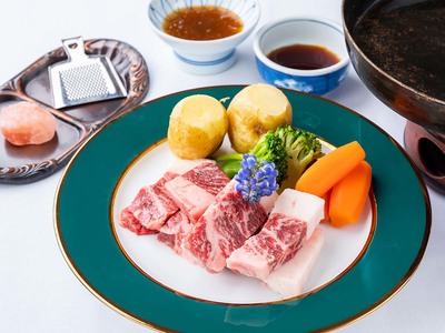 （冬）★★りんごで育った信州牛ステーキ付★★グレードアップなお食事★〜1泊2食付プラン〜